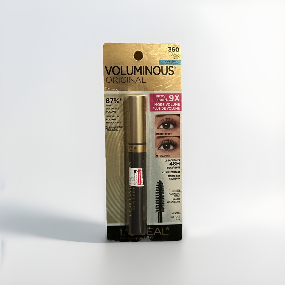 L'Oreal Paris Voluminous Original Waterproof Mascara Volume Color 360 Black